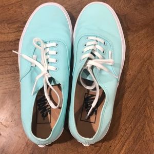 Seafoam Vans